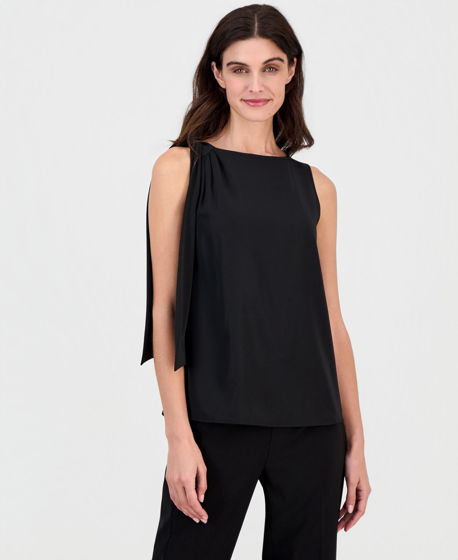 Women's Tie-Shoulder Sleeveless Blouse