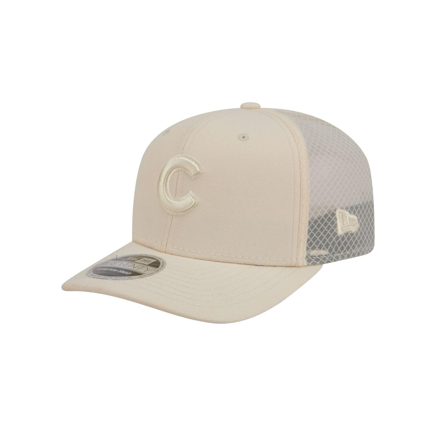 Men's Light Beige Chicago Cubs Color Pack 9SEVENTY Trucker Adjustable Hat