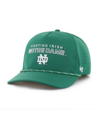Men's Green Notre Dame Fighting Irish Forward Vent Hitch Rope Adjustable Hat