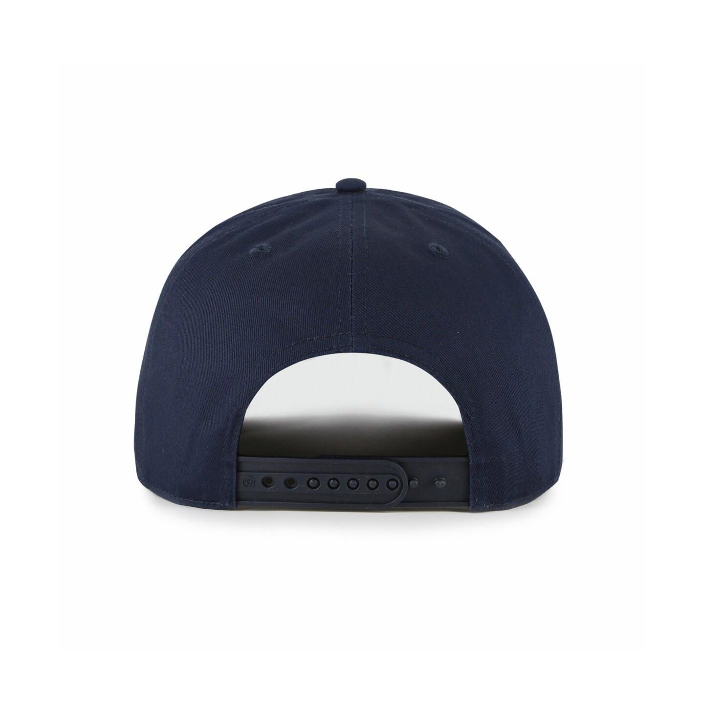 Мужская кепка '47 Brand Navy Syracuse Orange Script Fade Hitch Adjustable Hat — фото 3