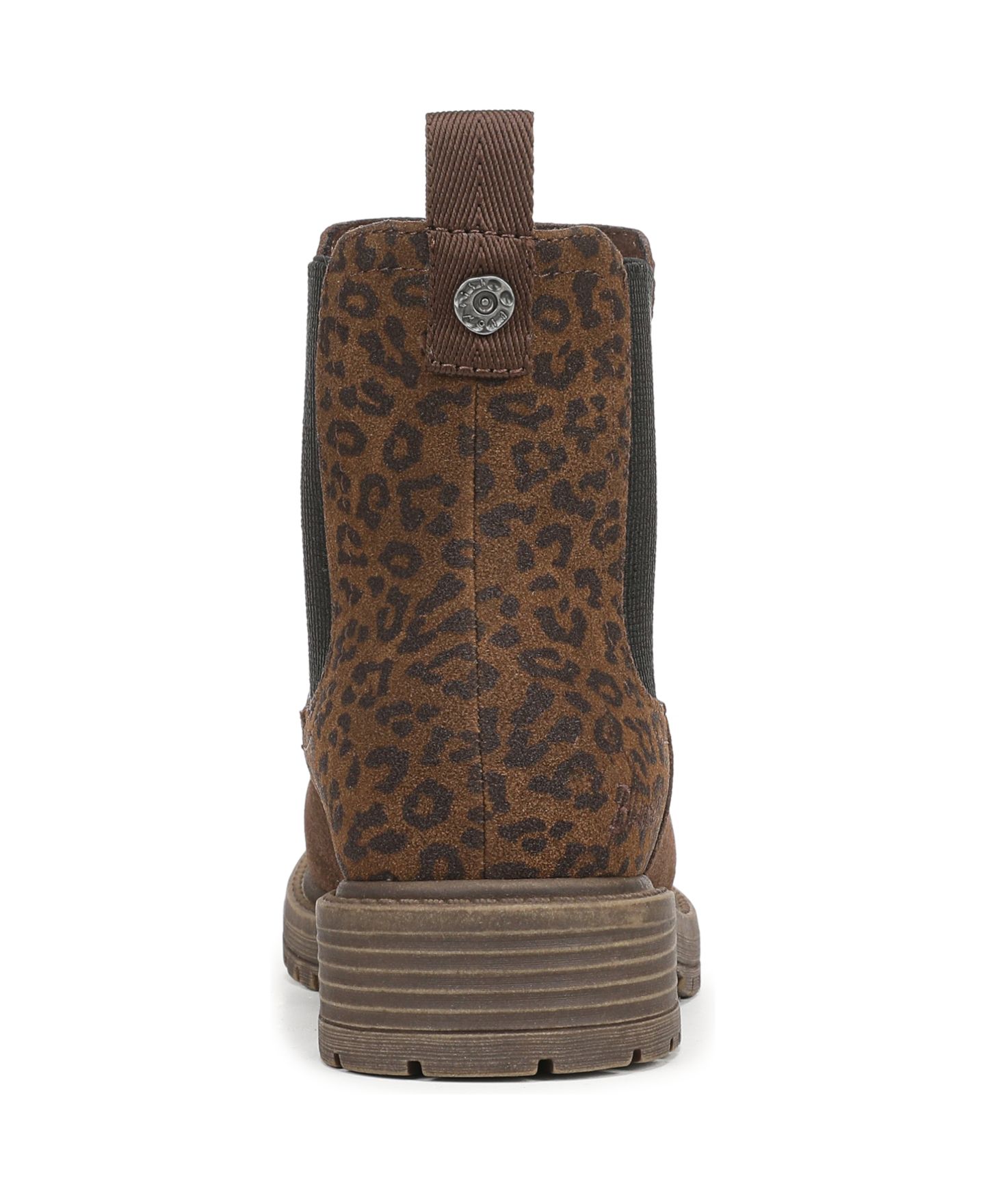 Женские ботинки Blowfish Malibu Alfie Chelsea Block Heel Booties, цвет: Коричневый леопардовый искусственный замшевый — фото 3