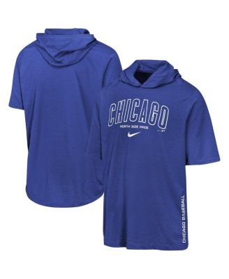Big Boys and Girls Royal Chicago Cubs Dri-FIT Hooded T-Shirt