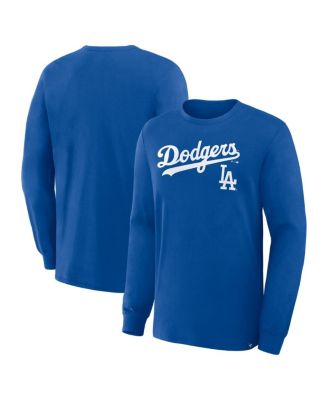 Men's Royal Los Angeles Dodgers Lock-Up Legacy Long Sleeve T-Shirt