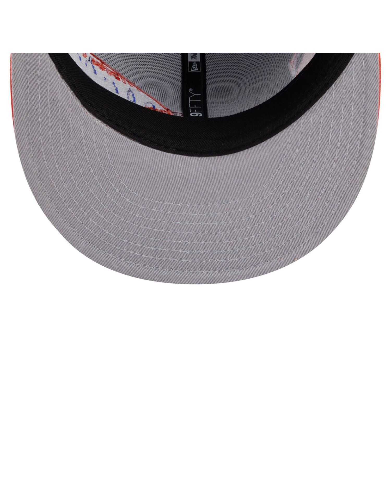 Men's Royal/Orange New York Mets Stretched Two-Tone 9FIFTY Adjustable Hat