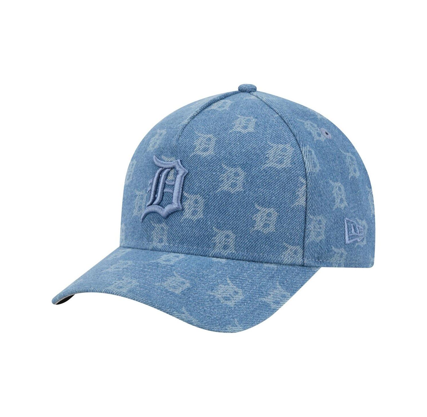 Men's Denim Detroit Tigers A-Frame 9FORTY Adjustable Hat