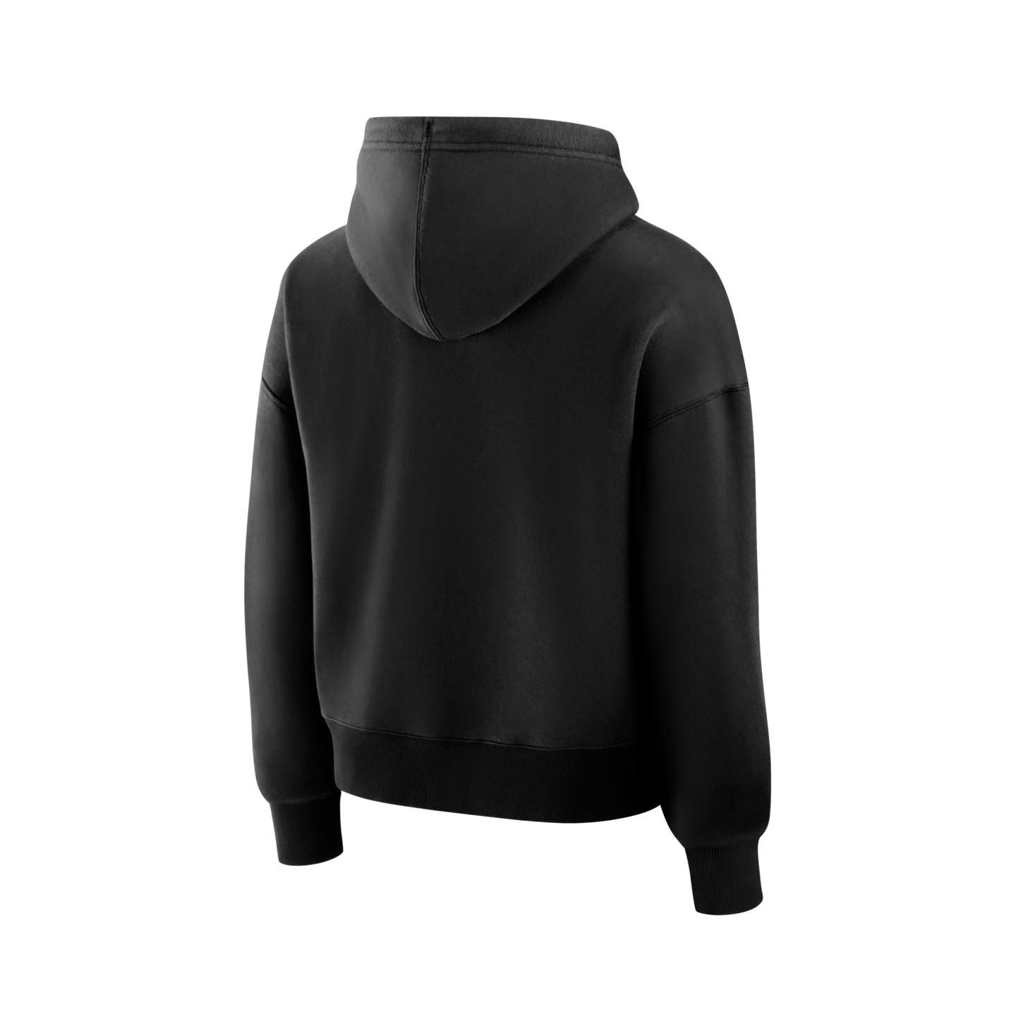 Женское худи Fanatics Black Los Angeles Dodgers Legacy Fleece — фото 3