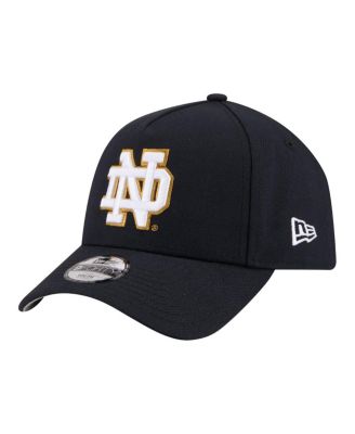 Big Boys and Girls Navy Notre Dame Fighting Irish 9FORTY A-Frame Adjustable Hat