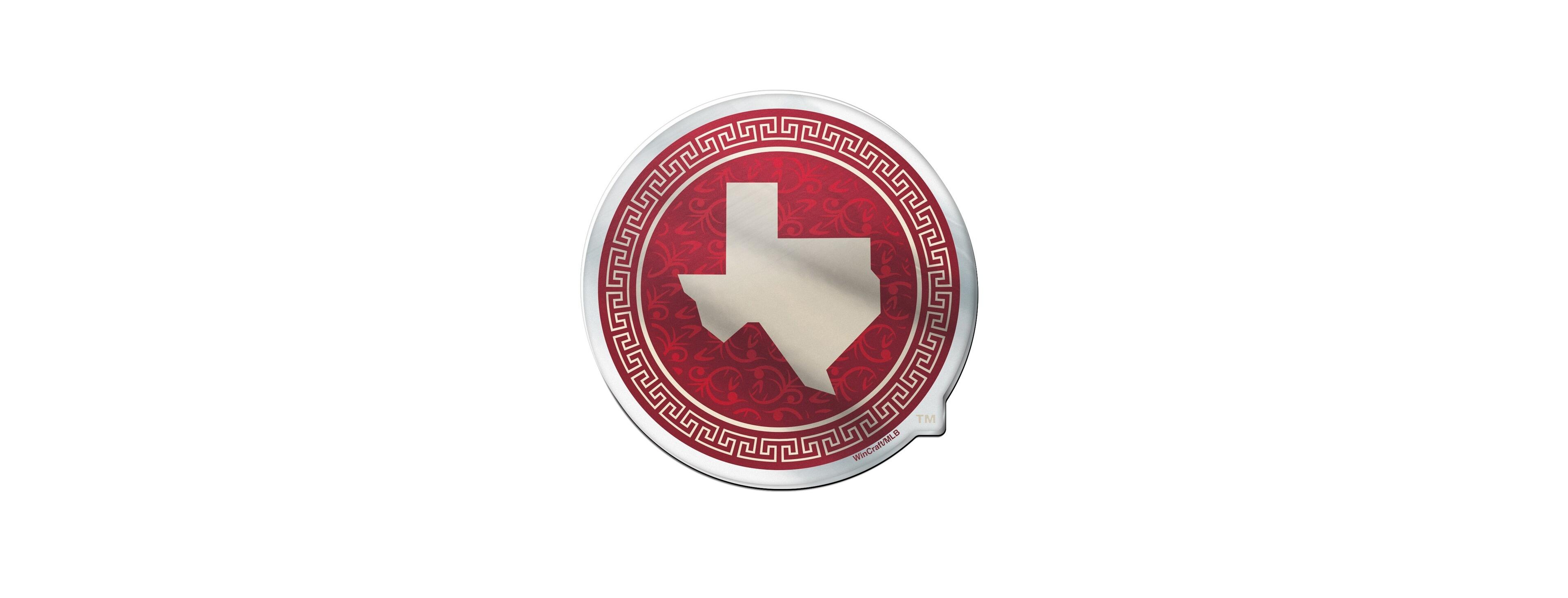 Wincraft Texas Rangers 2026 City Connect Acrylic Auto Emblem