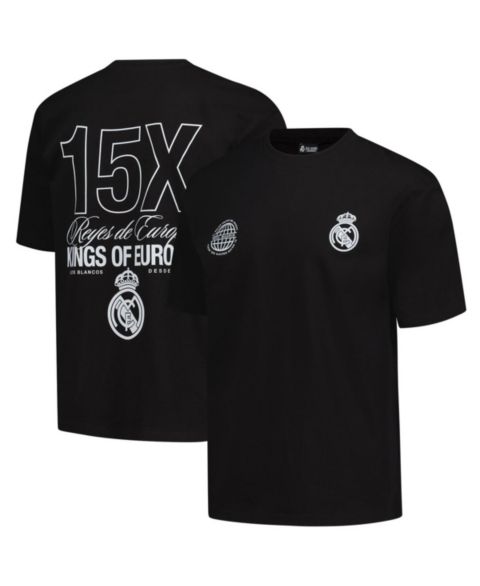 Футболка Peace Collective Black Real Madrid European Champions Heavyweight