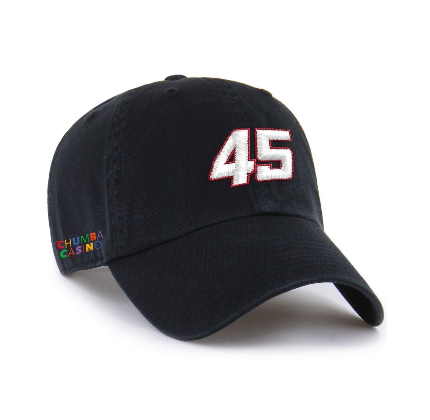 Men's Black Tyler Reddick Clean Up Adjustable Hat