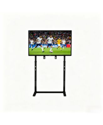Free Standing Floor TV Stand, Against The Wall TV Bracket, Height Adjustable Mount for 32-85 Inch Flat Panel TV