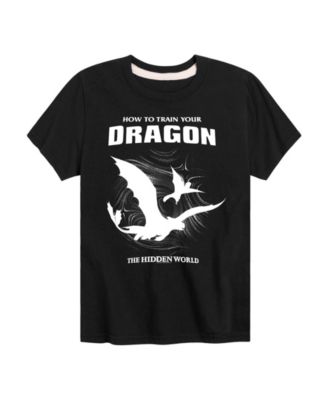 How to Train Your Dragon Boys' Toddler 2T-5 Short-Sleeve T-Shirt - Black