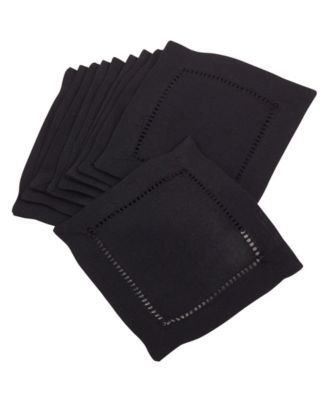 Hemstitched Border Napkins, Set of 12