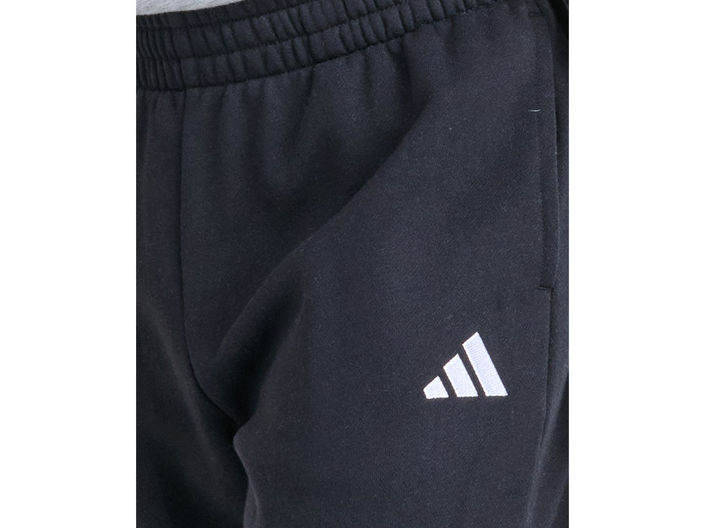 Брюки adidas Iconic 3-Bar Logo для мальчиков, цвет: Чёрный — фото 3