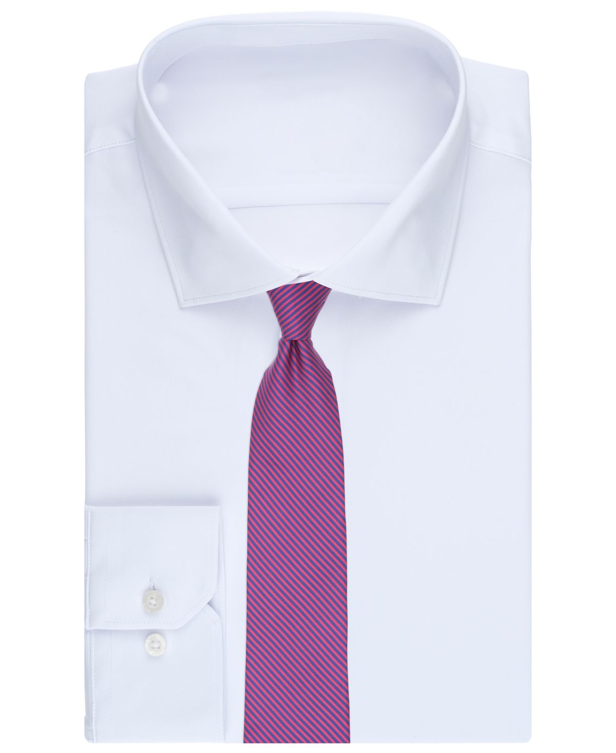 Club Room Men's Galveston Striped Silk Tie, Macy's Exclusive