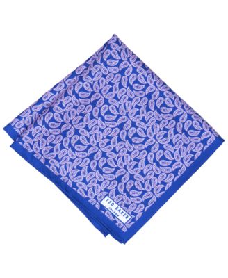 Men's Tossed Pine Pattern Pocket Square