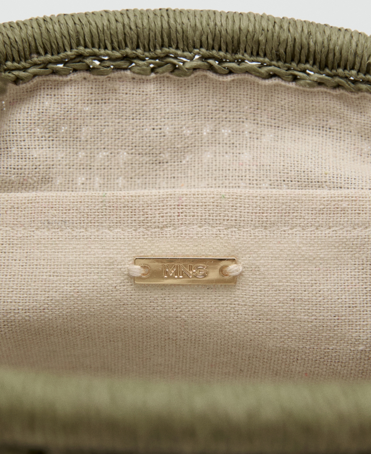 Mango Women's Natural Fibre Handbag