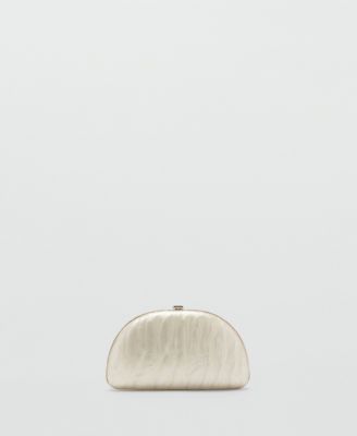Women's Cultivated Pearl-Effect Clutch Bag