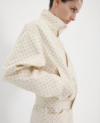 Women's Dots Bomber Jacket