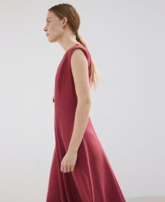 sachin and babi light blue dress Cosysoft V-Neck Midi Dress