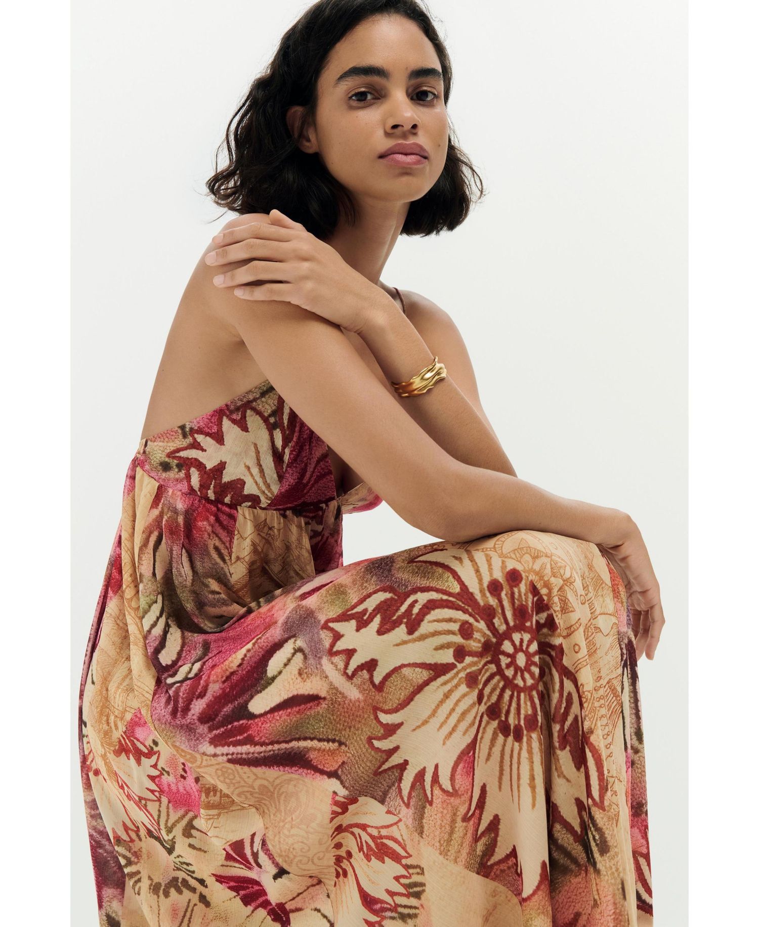 Women's Printed long dress