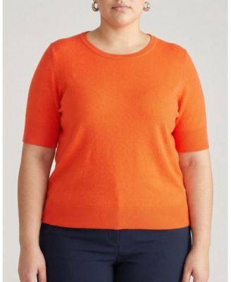 Plus Size Savvy Fine Knit Sweater Top