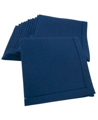 Hemstitched Border Napkins, Set of 12