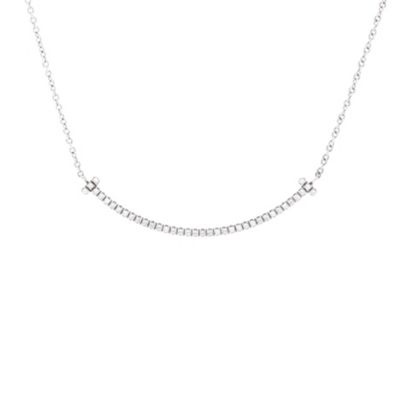 T Smile Pendant Necklace
