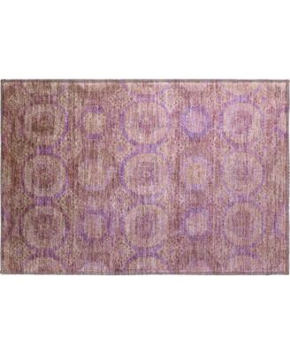 Mayfield Machine Washable AMF1925 1'8"x2'6" Area Rug