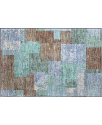 Mayfield Machine Washable AMF1974 1'8"x2'6" Area Rug