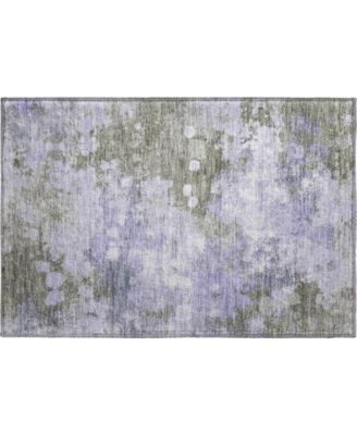 Mayfield Machine Washable AMF1992 1'8"x2'6" Area Rug