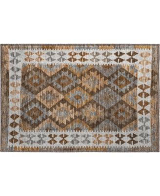 Mayfield Machine Washable AMF1915 1'8"x2'6" Area Rug