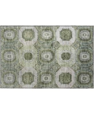 Mayfield Machine Washable AMF1926 1'8"x2'6" Area Rug