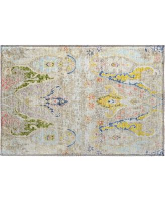 Mayfield Machine Washable AMF1932 1'8"x2'6" Area Rug