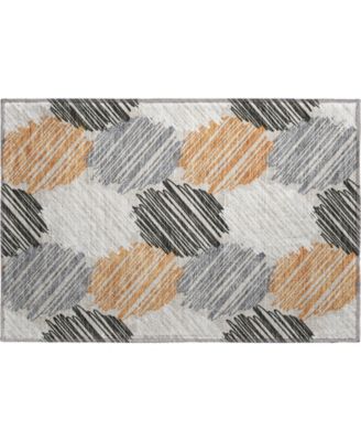 Mayfield Machine Washable AMF1942 1'8"x2'6" Area Rug