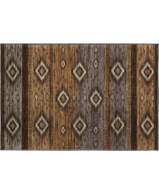Mayfield Machine Washable AMF1943 1'8"x2'6" Area Rug
