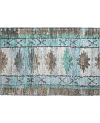 Mayfield Machine Washable AMF1946 1'8"x2'6" Area Rug