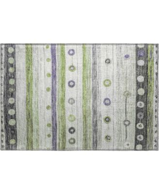 Mayfield Machine Washable AMF1964 1'8"x2'6" Area Rug