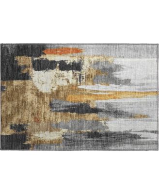 Mayfield Machine Washable AMF1979 1'8"x2'6" Area Rug