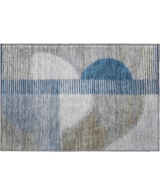 Mayfield Machine Washable AMF2001 1'8"x2'6" Area Rug