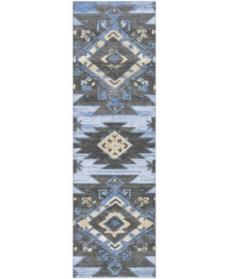 Mayfield Machine Washable AMF1945 2'3"x7'6" Runner