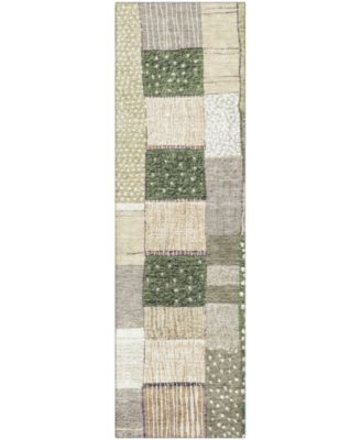 Mayfield Machine Washable AMF1960 2'3"x7'6" Runner