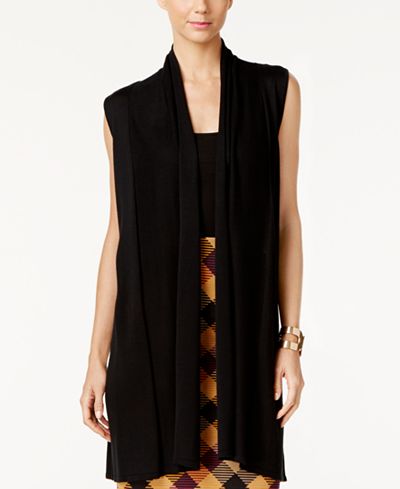 shawl collar duster