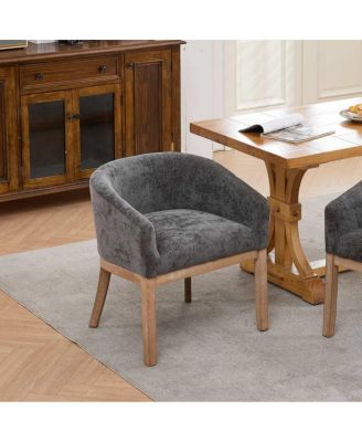 Mid Century Barrel Dining Chairs