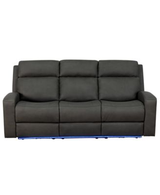 Hewitt 85" Leather Power Reclining Sofa