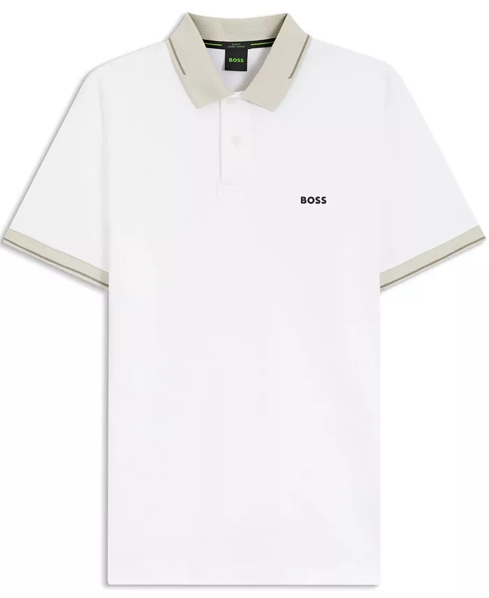 Men's Slim-Fit Cotton Polo Shirt - thumbnail 2