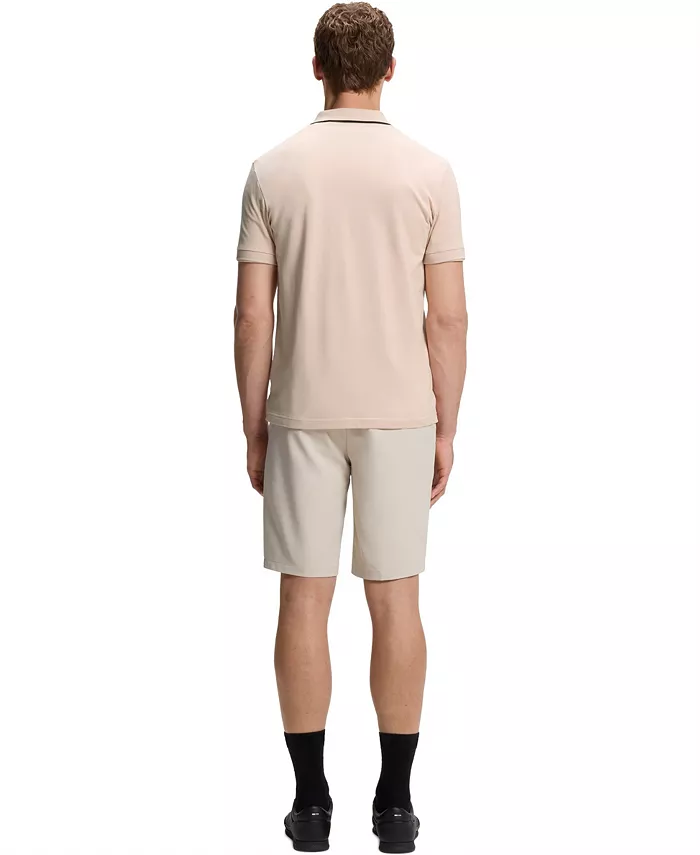 Men's Moisture-Wicking Stretch Cotton Slim-Fit Polo Shirt - thumbnail 8