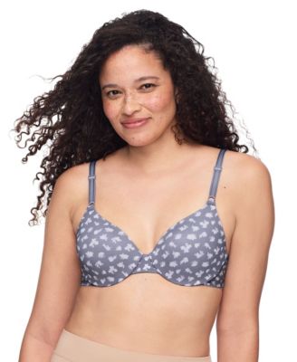 Women's Cushioned Underwire Lightly Lined T-Shirt Bra 1593