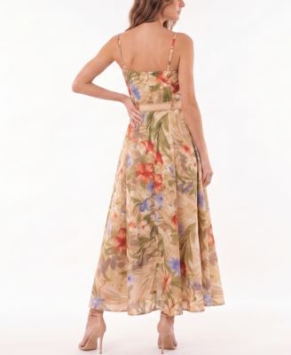 Women's Brown Floral Dresses | Macy's