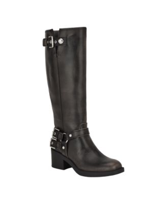 Women's Matley Tumbled Buckle Harness Moto Boots